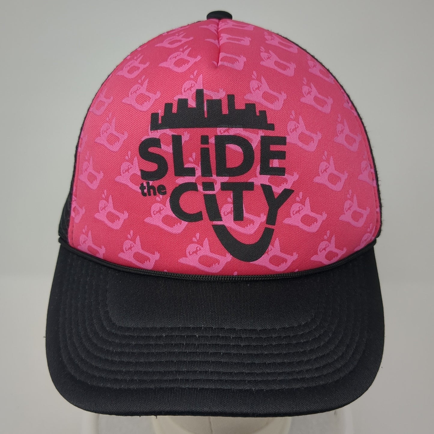 Slide The City Snapback Trucker Hat Multicolor One Size Mesh Back