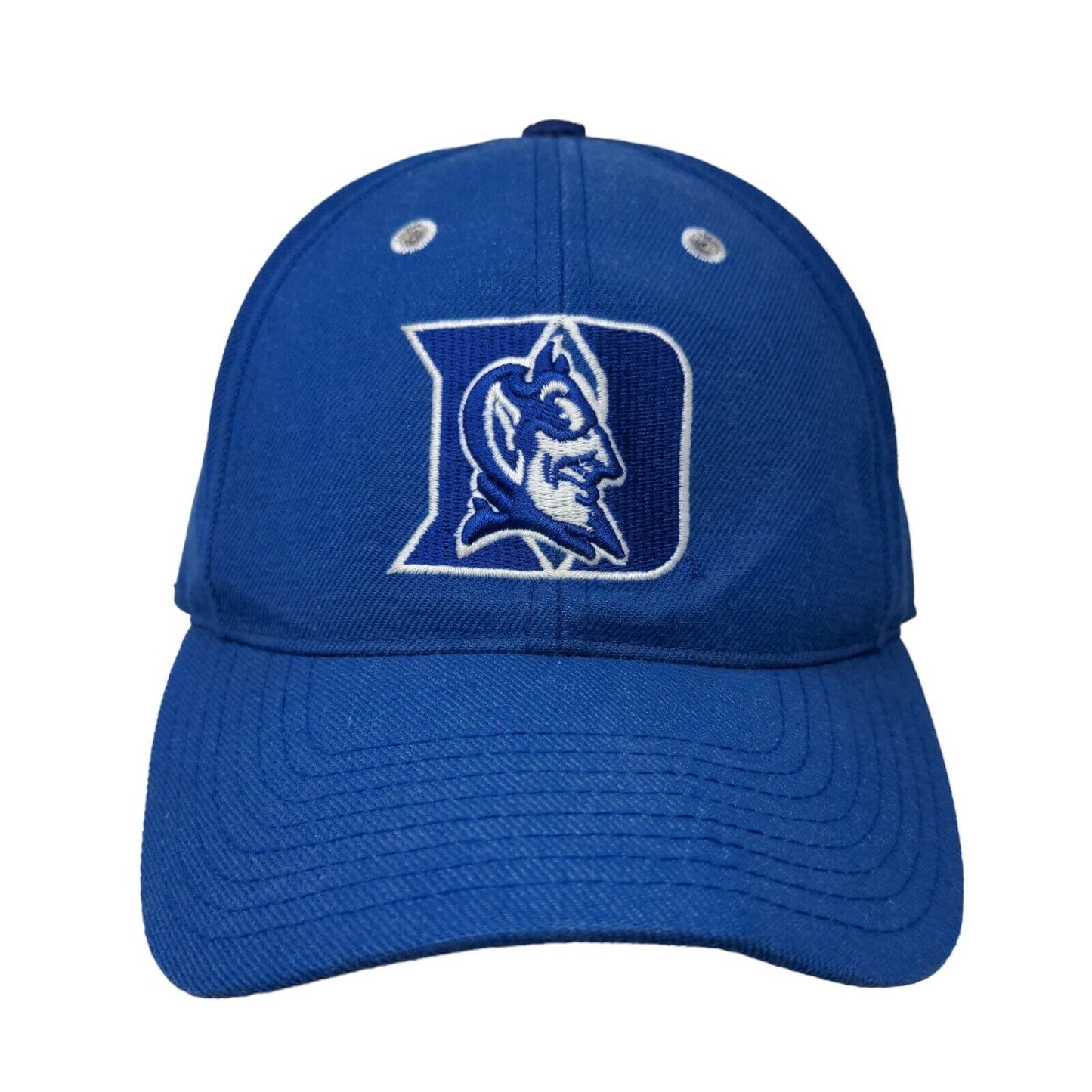 American Needle Men's Fitted Hat Blue 7 1/2 Duke Devils Logo Embroidered