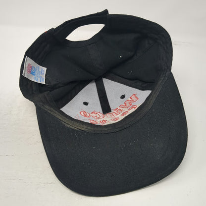 KC Baseball Cap Black One Size WinCo Foods Embroidered Logo Strapback Hat