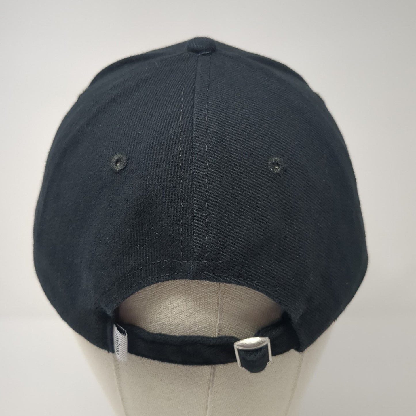 Micron Slideback Baseball Cap Black One Size Adjustable Embroidered Promoshop