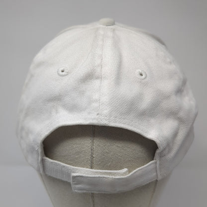 Cruise Reviews.com Baseball Cap White One Size Adjustable Embroidered Otto