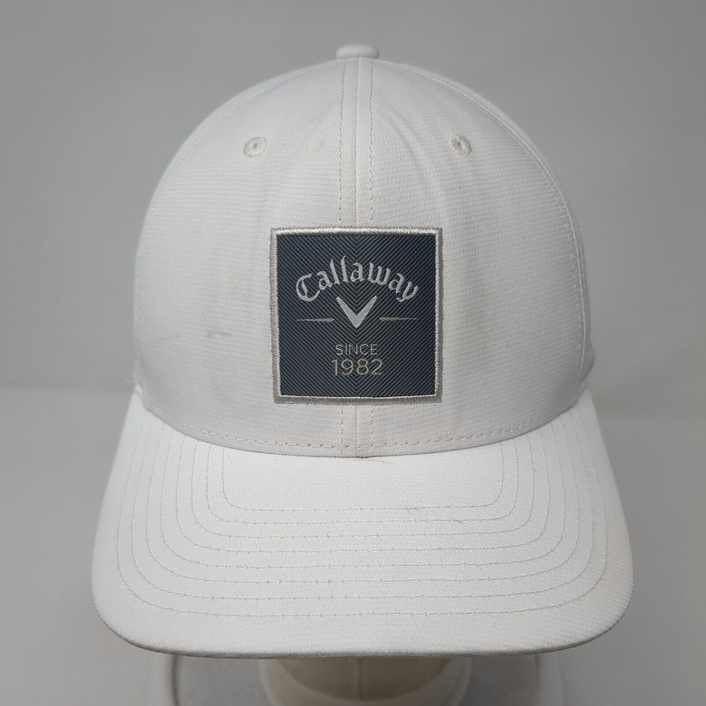 Callaway Since 1982 Snapback Hat White One Size Flexfit 110 Adjustable