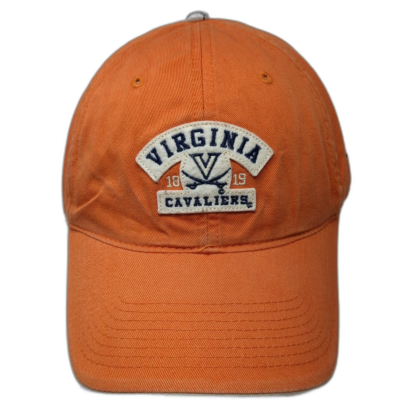 Virginia Cavaliers NCAA Drew Pearson Orange Blue One Size Baseball Cap Hat ESPN