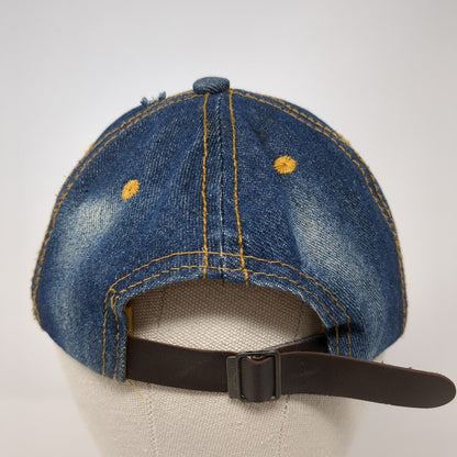 USA Bling Slideback Hat Multi One Size Adjustable Denim Rhinestone