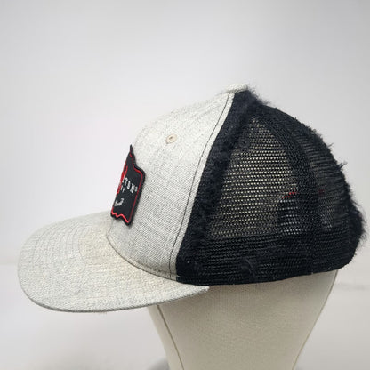 Pendleton Whisky Trucker Hat Gray One Size Let'er Buck Mesh Snapback Acme Logo