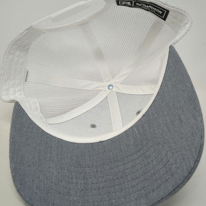 Richardson 112 Trucker Hat Gray OSFM Intermountain Wood Products Snapback Mesh