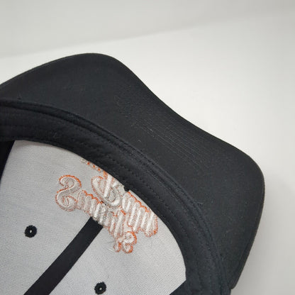 Sunny's Rally Snapback Mesh Back Trucker Hat Black One Size Sport-Tek