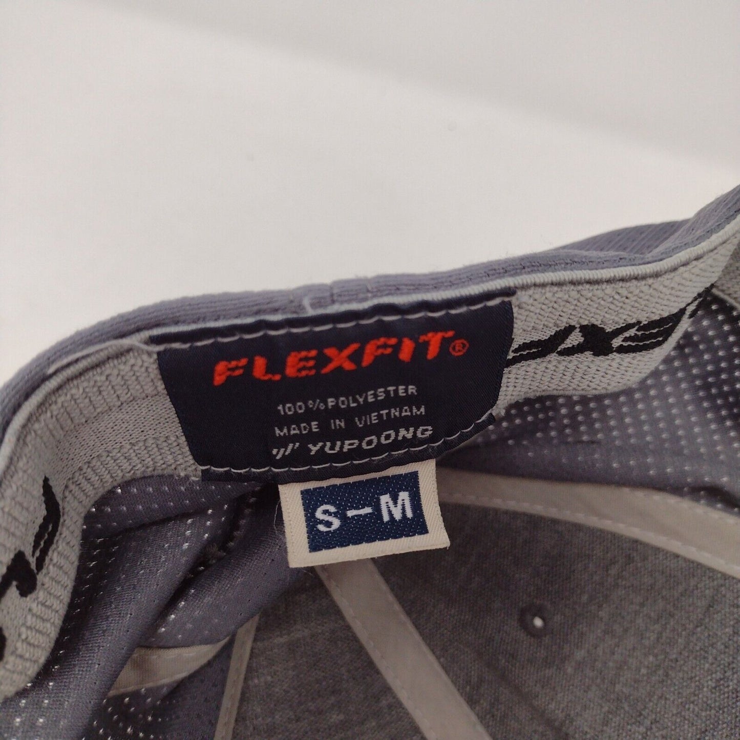 Warm Springs Boise Idaho Fitted Hat Gray S-M Flexfit Travis Mathew