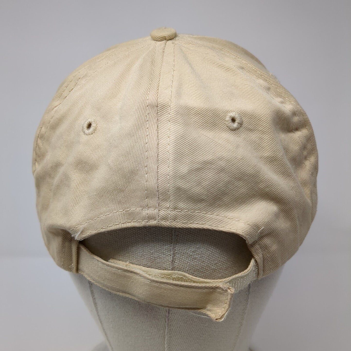Florida Keys Strapback Hat Tan One Size Adjustable Embroidered 6 Panel