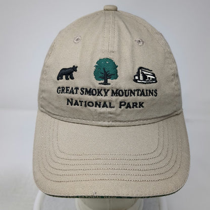 Great Smoky Mountains Association Baseball Cap Beige One Size National Park Hat