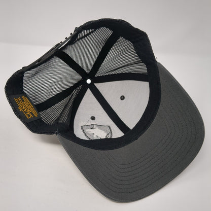 Trtikos Snapback Trucker Hat Gray OS Adjustable Embroidered Classics Yupoong
