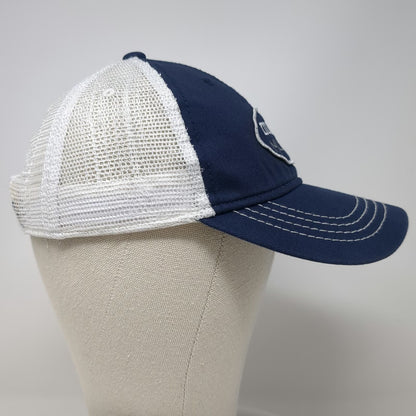 HitWear Trucker Hat Blue One Size muve MUSIC Mesh Snapback Contrast Stitching