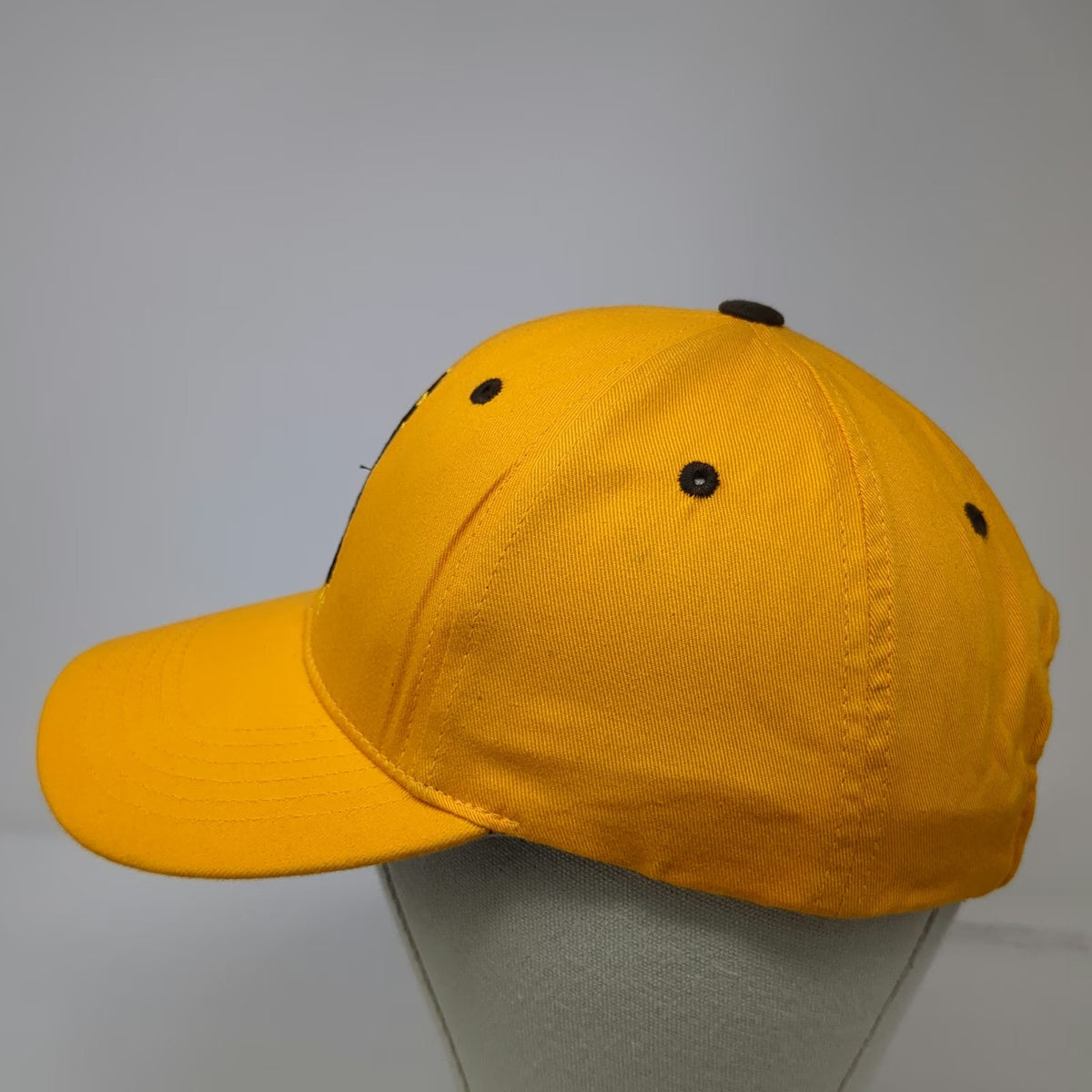 Wyoming Cowboys NCAA Captivating Headgear Cap Yellow One Size Hat Bucking Bronco