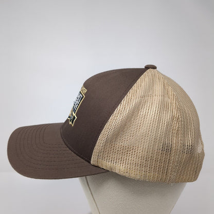 Idaho Power Foreman's Conference 2017 Snapback Trucker Hat Brown OS Mesh Back