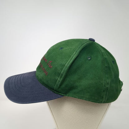 Pacific Headwear Baseball Cap Green Blue One Size Strapback Painter Logo Hat