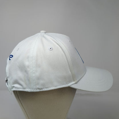 Stichd Baseball Cap White One Size Formula E Racing Logo Adjustable Strap Hat
