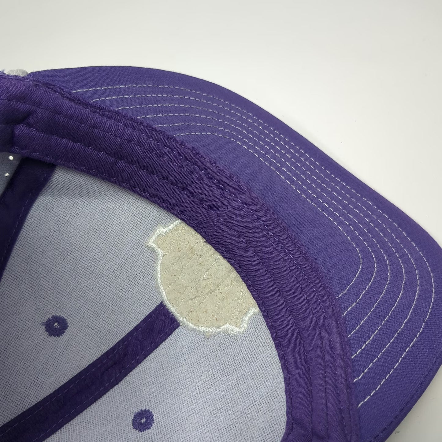 Wawa Food Markets Baseball Cap Purple One Size Rope Hat Strapback Perforated