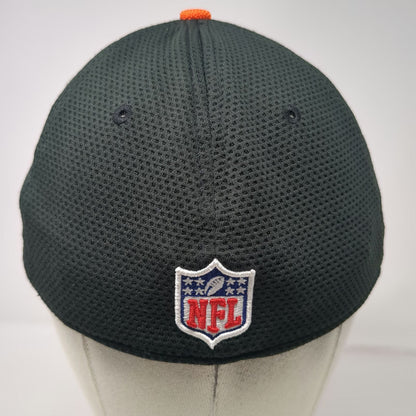 New Era Cincinnati Bengals NFL Cap Hat Black Orange M 39THIRTY Embroidered Mesh