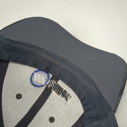Sport-Tek Miller Welding Logo Gray Baseball Cap One Size Strapback Mesh Hat