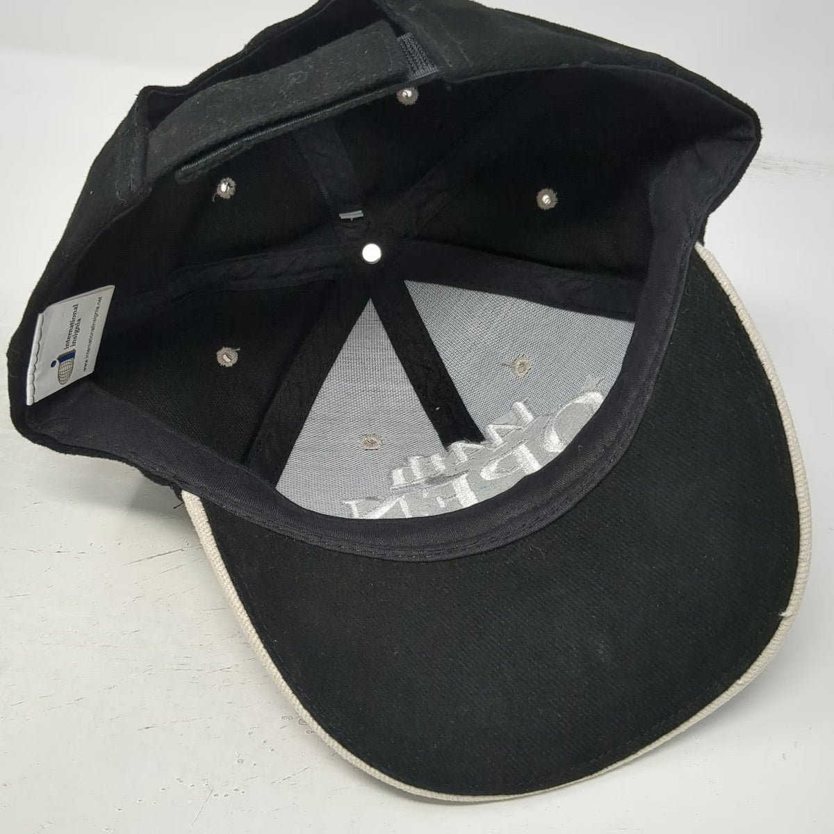 International Insignia Baseball Cap Black One Size 144th Open St. Andrews 2015