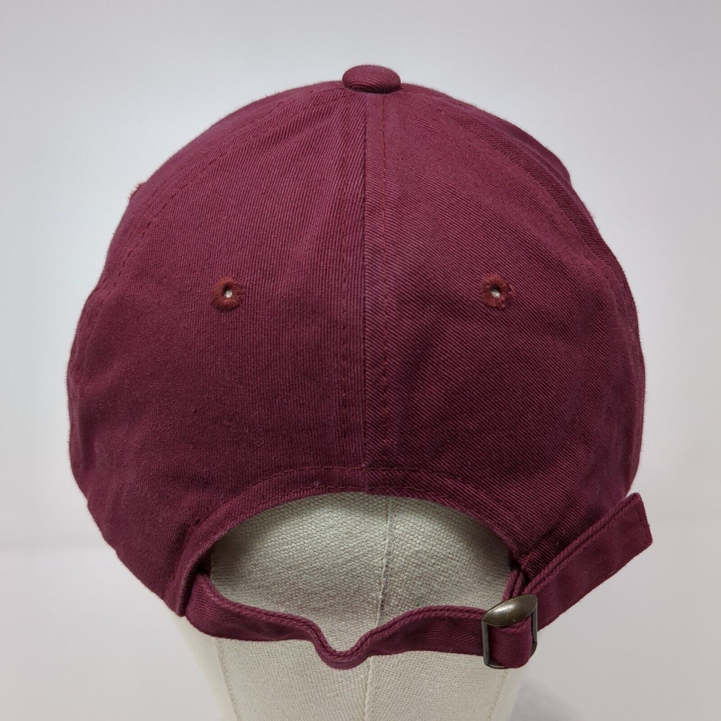 Savage AF Slideback Hat Red Burgundy OSFM Adjustable Embroidered