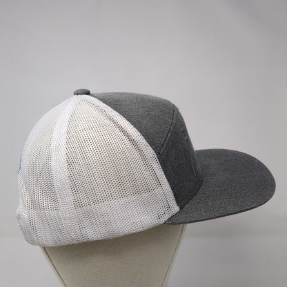 Float Magic Stay Salty Snapback Trucker Hat Gray OS Adjustable Pacific Headwear