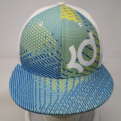 Nike KD Kevin Durant Digital Print Snapback Hat Blue White One Size Basketball