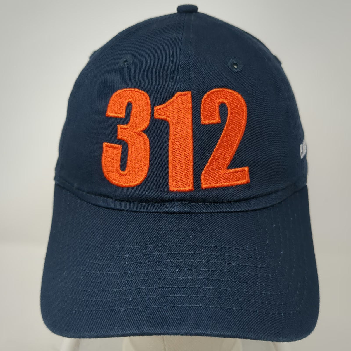 New Era Baseball Cap Blue One Size 312 Hard Knocks Slideback Hat Cotton
