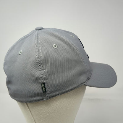 Legacy Baseball Cap Gray M Fitted Script P Embroidered Nylon Blend Stretch Hat