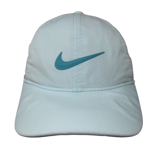 Nike Swoosh Strapback Golf Hat Blue OSFM Adjustable Legacy91 Dri-FIt