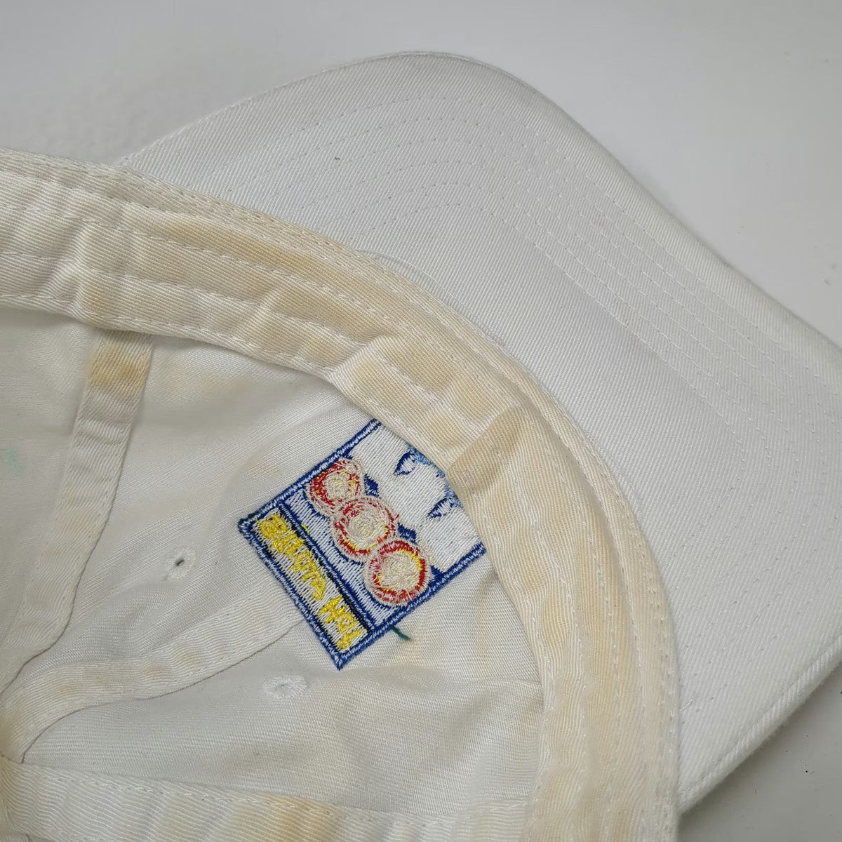 Legacy Baseball Cap White One Size Anguilla Straw Hat Restaurant Destination