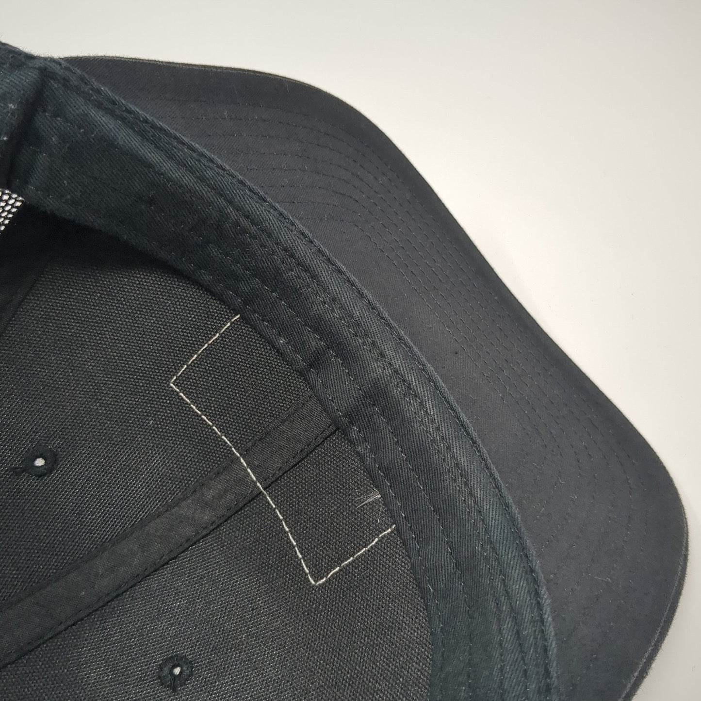 Idaho Flag Patch Snapback Mesh Back Trucker Hat Black Small Richardson