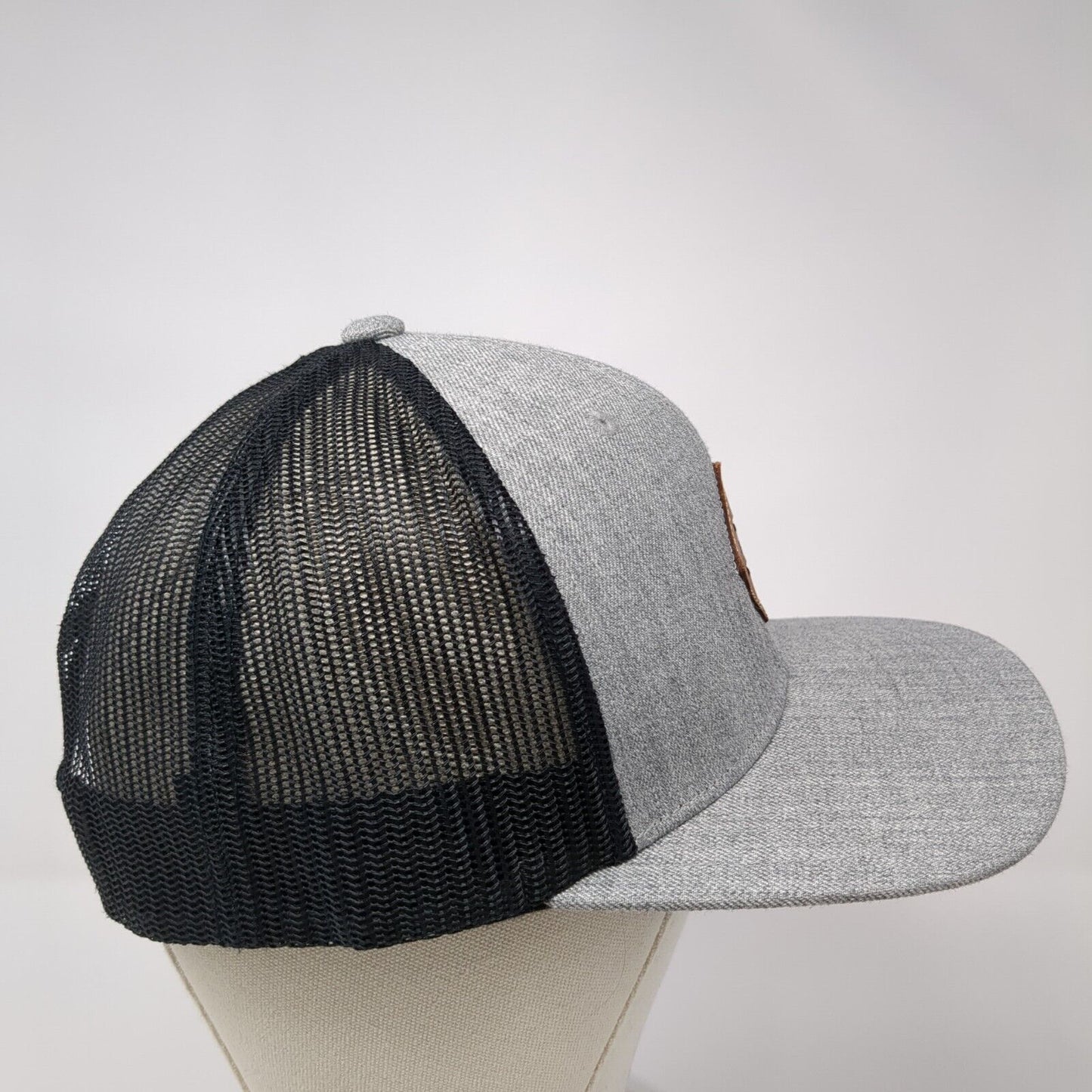 Do A Daffy Snapback Trucker Hat Gray OS Adjustable Mesh Back Captuer Headwear