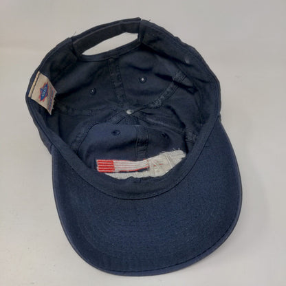 Grupo TLA Logistics Dad #1 Strapback Hat Blue One Size Embroidered Nissin Cap