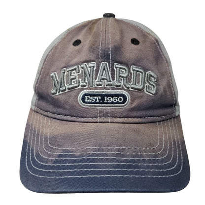 Menards Est 1960 Strapback Hat Multicolor One Size Adjustable Embroidered