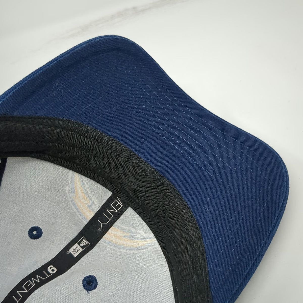 New Era Los Angeles Chargers NFL Blue Yellow One Size Cap Adjustable Embroidered