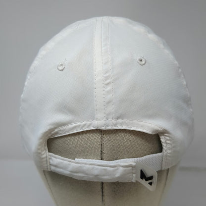 Mission Baseball Cap White One Size Strapback Cooling Performance Athletic Hat