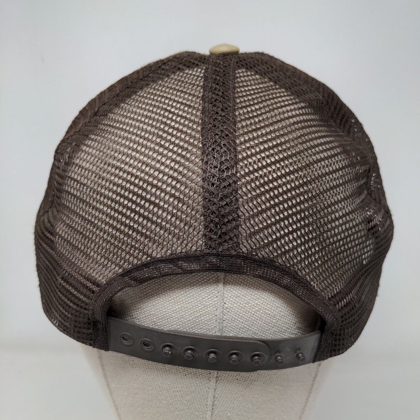 Quality Precast Strong On Service Mesh Back Trucker Hat Camo OSFA Breathable
