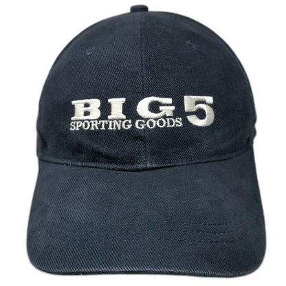 Big 5 Sporting Goods Embroidered Logo Blue Baseball Cap One Size Strapback Hat