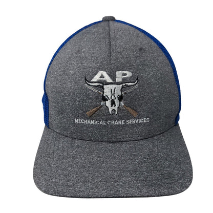 AP Mechanical Crane Services Fitted Trucker Hat Multi L/XL Mesh Back