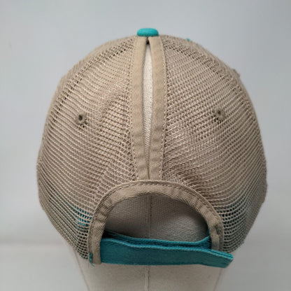 KB ETHOS Strapback Trucker Hat Ponytail Caps Multicolor OS Distressed Blank