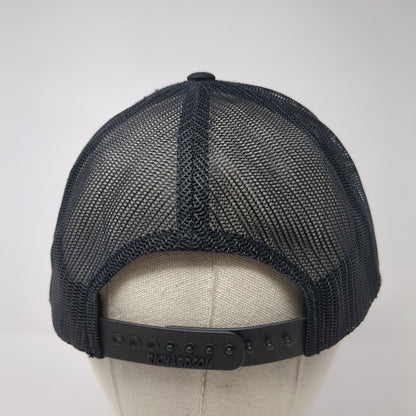 D.E.A. Centurion Snapback Trucker Hat Black OS Adjustable Mesh Back Richardson