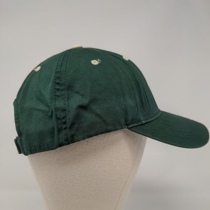 USF South Florida Bulls Strapback Hat Green Embroidered Logo OSFA NCAA