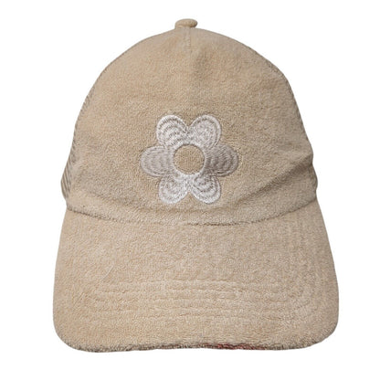 Divided by H&M Snapback Trucker Hat Tan One Size Flower Mesh Back