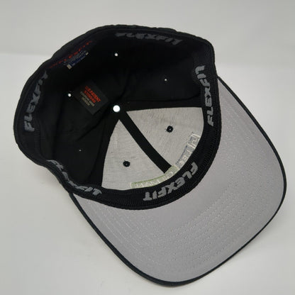 Lee Gilman Builders Inc Fitted Hat Black S-M Embroidered Flexfit Yupoong