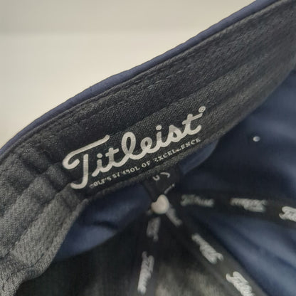 Titleist Baseball Cap Blue One Size Samsung HVAC Built Brave Slideback Golf Hat