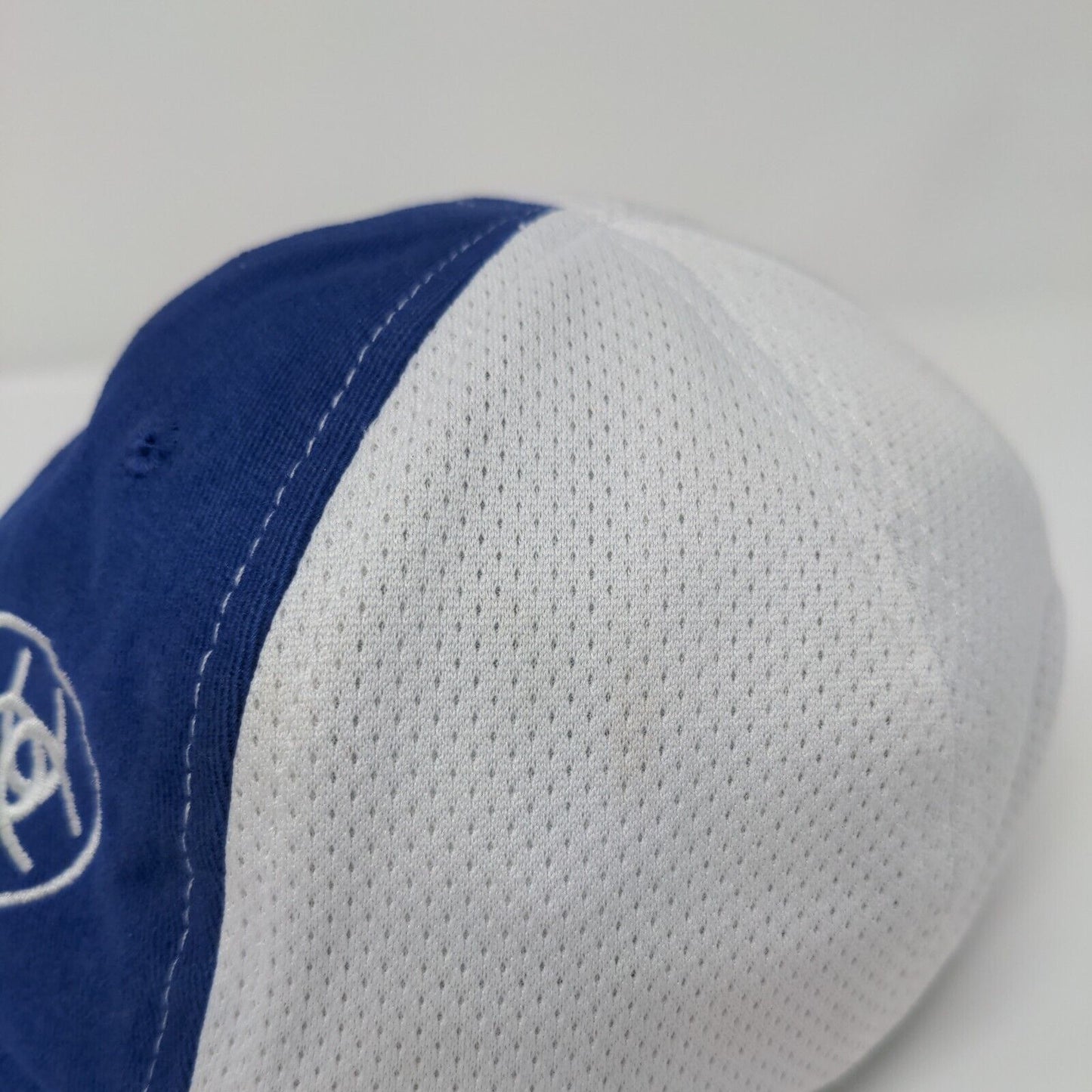 Ariat Stretch Strapback Hat Blue OSFA Adjustable Embroidered Breathable Panel