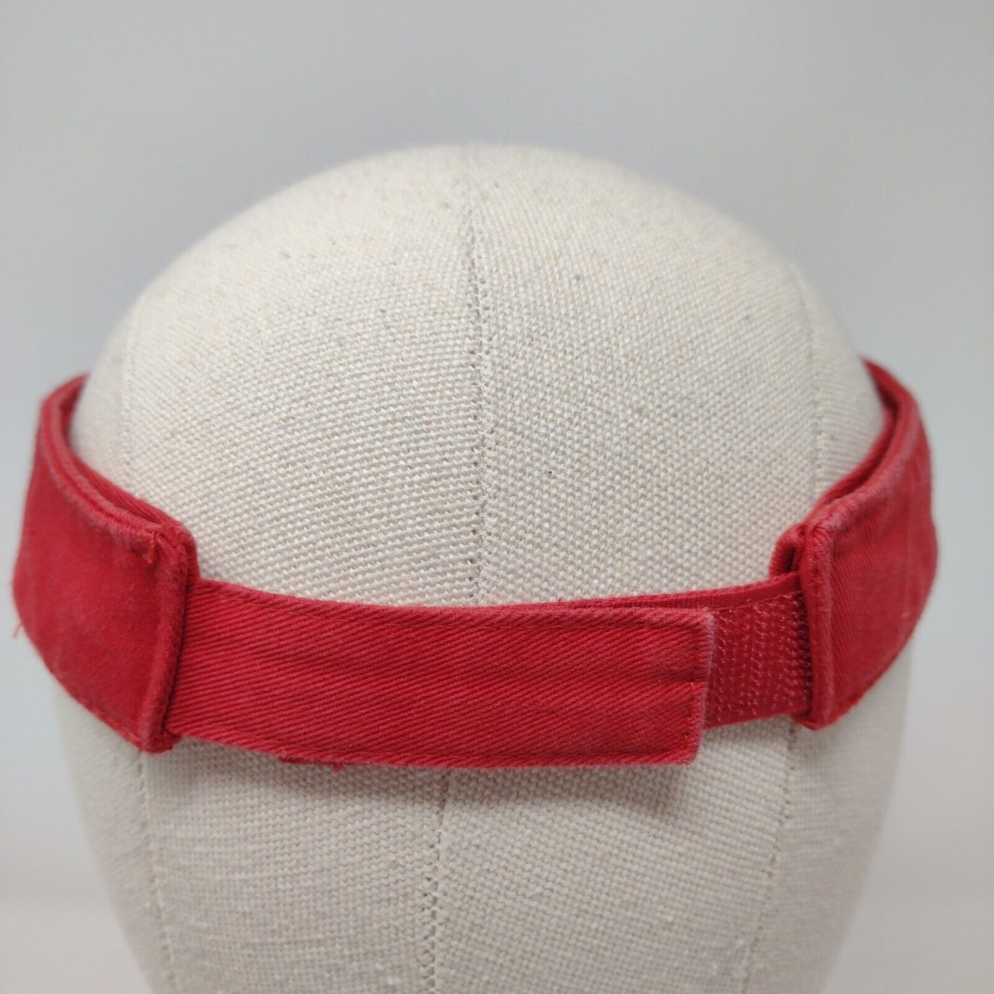 International Economic Summit Strapback Visor Hat Multi OSFA Colorblock