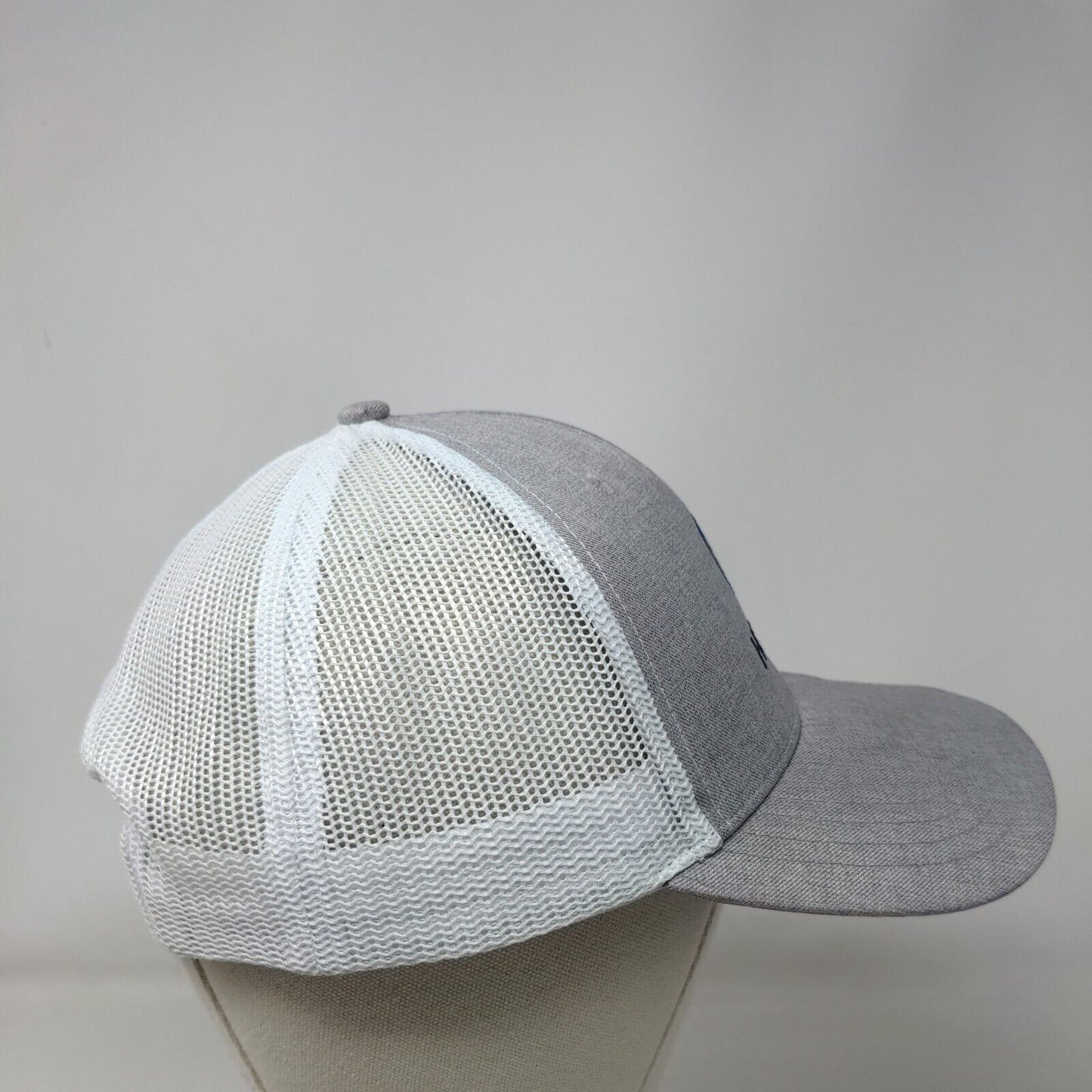 Horne Snapback Mesh Back Trucker Hat Gray One Size Cap America