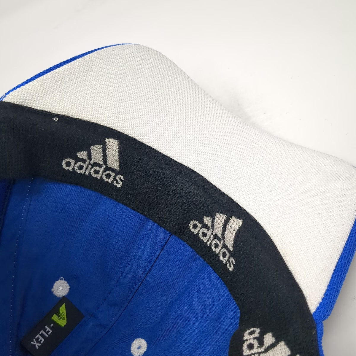 Chelsea Soccer-International Adidas Cap Blue White L A-Flex Three Stripes Hat